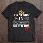 Tadostore 14St 14 Years Wedding Anniversary Gift For Her, Him, Couples Tee Shirt
