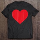 Tadostore Red Heart Valentine's Day Shirt Women Girls Top Tee Shirt