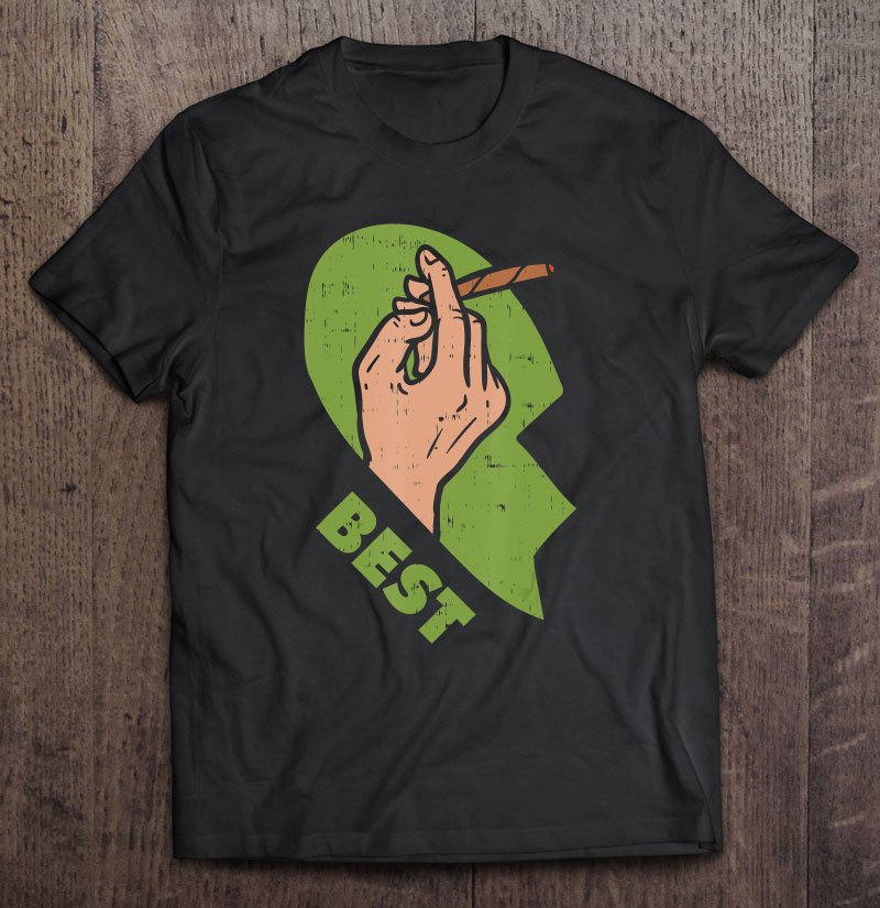 Tadostore Best Buds Weed Matching Couple Shirt Joint Stoner Friends Tee Shirt