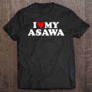 Tadostore I Love My Asawa Tee Shirt