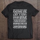Tadostore Mens Sorry I'm Already Taken By A Freaking Awesome Girl July Tee Shirt