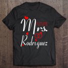Tadostore Womens Future Mrs Rodriguez Wife To Be Bride To Be Valentine Tee Shirt