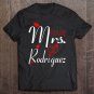 Tadostore Womens Future Mrs Rodriguez Wife To Be Bride To Be Valentine Tee Shirt