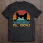 Black Cat Ew People Facemask Vintage Essential Unisex T Shirt