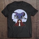Black Cat Vampire Dracula And Anime Moon For Halloween Shirt For Men And Women