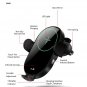 LED Car Mount Qi Wireless Charger 15W Fast PM-H5