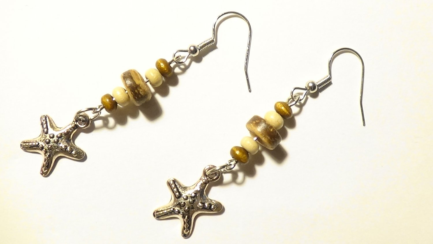 Dangle Boho Starfish Earrings