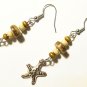 Dangle Boho Starfish Earrings