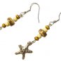 Dangle Boho Starfish Earrings