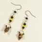 Boho Dangle Earrings with Natural Shells
