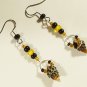 Boho Dangle Earrings with Natural Shells