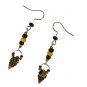 Boho Dangle Earrings with Natural Shells