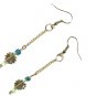 Bohemian Dangle Metal Earrings