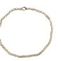 Chain Anklet for Men, Silver