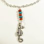 Seahorse Pendant Chain Anklet for Women, Silver