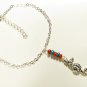 Seahorse Pendant Chain Anklet for Women, Silver