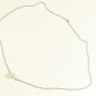 White Pearl Surgical Stainless Steel Ball Chain Necklace, Silver