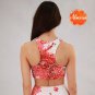 Tops - red white mandala M size