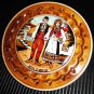 Decorative wooden plate for decorating handmade wood with folklore motifs GIFT