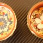 Decorative ceramic bows handmade Gift Holidays 2 set