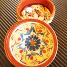 Decorative ceramic bows handmade Gift Holidays 2 set