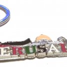 Jerusalem Holy Land Palestine Fancy Metal Keychain Key Holder Ring
