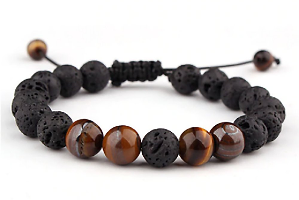 Unisex Fashion Style wooden beads adjustable Bracelet Wristband