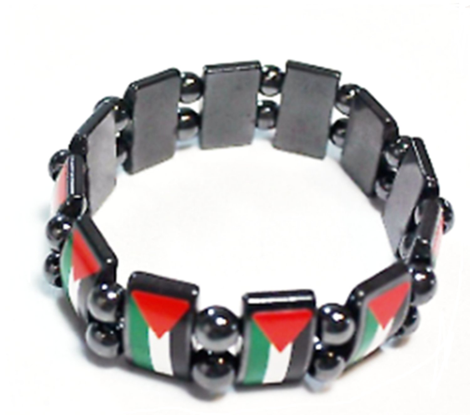 Fancy Unisex Palestine bracelet Chrome Flag