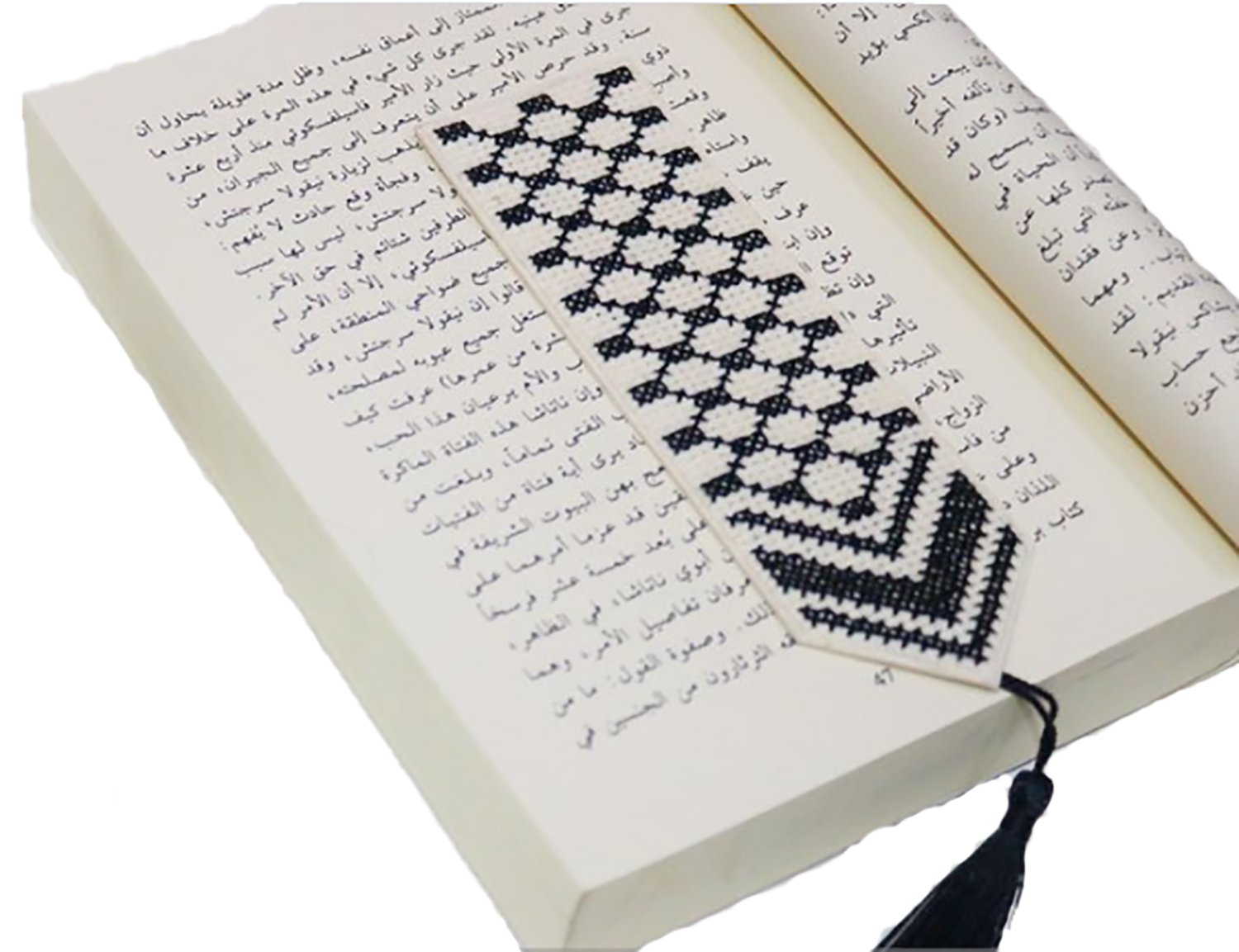 Fashionable Palestine handmade embroidered Book Mark hatta design