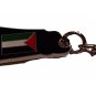 Palestine Ù�Ù�Ø³Ø·Ù�Ù� in Arabic black background Map Metal Keychain Key Holder Ring