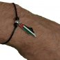 Palestine Flag unisex Adjustable Fancy Rope Bracelet SILVER Map Wristband