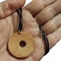 Handmade bone Palestinian coin design Keychain Key Holder Ring