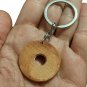 Handmade bone Palestinian coin design Keychain Key Holder Ring