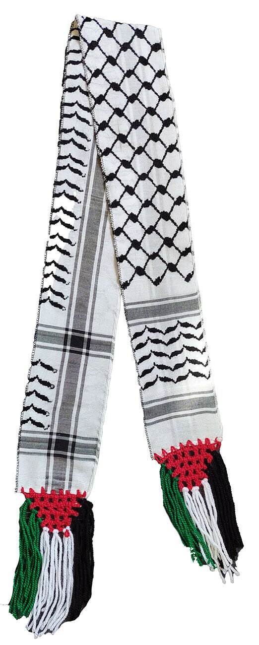 Unisex Palestine Scarf Arabian Fashion 150 cm X 12 cm