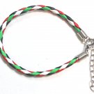 Unisex Palestinian Flag Braided Bracelet