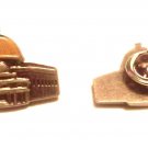 (2 Pcs) Al Aqsa Mosque Palestine Unisex Brooch with gold dome (2 Pcs) Al Aqsa Mosque Palestine Unisex Brooch with gold dome