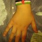 2 Pieces Unisex Palestine Handmade Beaded Flag Bracelet Fashion & Key chain gift