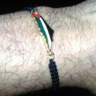 Palestine Flag unisex Adjustable Rope Bracelet Fashion Map Wristband