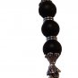 Palestine black beads Palestine metal map Design key chain keychain