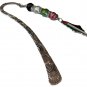 Fancy Palestine Book Mark - Palestine Map with colored beads
