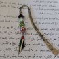 Fancy Palestine Book Mark - Palestine Map with colored beads