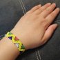 Unique Handmade Beaded Rubber Bracelet Fashion Wristband