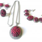 Palestine unique traditional collection(4pcs):necklace, bracelet, earring & ring Palestine unique traditional collection(4pcs):necklace, bracelet, earring & ring