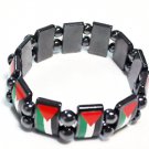 Unisex Palestine adjustable Chrome Flag design bracelet
