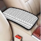 creative Palestinian Hatta Kufiya design Car Armrest Cover Mat creative Palestinian Hatta Kufiya design Car Armrest Cover Mat