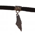 Unisex Fancy handmade Palestine fashion bracelet silver Map
