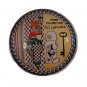 unique piece Fridge magnet Palestine handalah, Palestine Map flag colored design