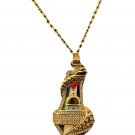 Palestine stainless steel Unisex Jerusalem design pendant 60 cm necklace