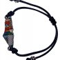 Palestine unique Unisex Jerusalem map pendant adjustable leather bracelet