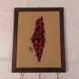 Palestine handmade Key wall hanging decor (24 x 19 cm)